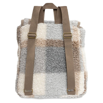 Jollein Rugzak Check Boucle koop je bij Babywinkel
