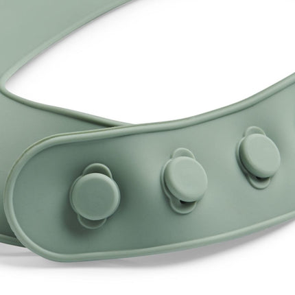 Jollein Slabbetje Siliconen Ash Green koop je bij Babywinkel