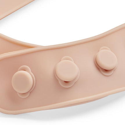 Jollein Slabbetje Siliconen Pale Pink koop je bij Babywinkel