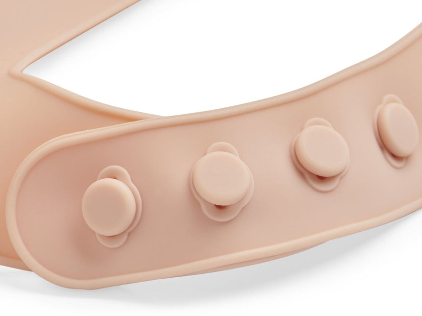 Jollein Slabbetje Siliconen Pale Pink koop je bij Babywinkel