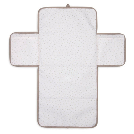 Jollein Verschoningsmat Cloudy Rib/ Milky Coffee koop je bij Babywinkel