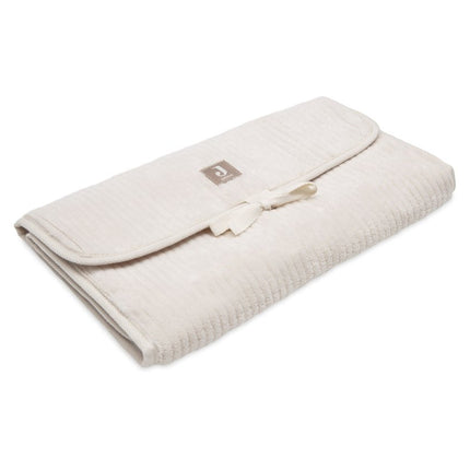 Jollein Verschoningsmat Cloudy Rib/Oatmeal koop je bij Babywinkel