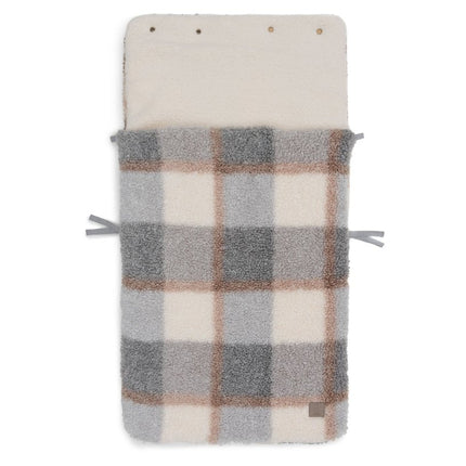Jollein Voetenzak Check Boucle 0+ 3/5 Punts koop je bij Babywinkel
