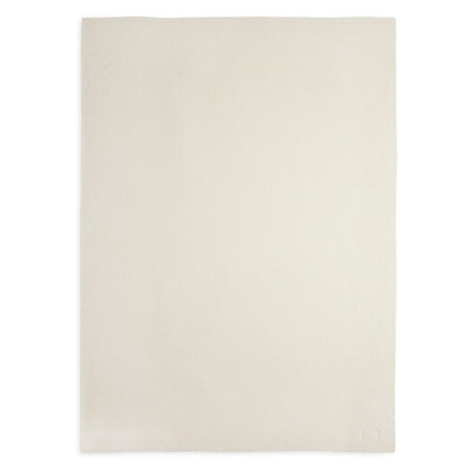 Jollein Wiegdeken Basic Knit Ivory 75x100cm koop je bij Babywinkel