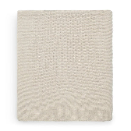 Jollein Wiegdeken Basic Knit Nougat 75x100cm koop je bij Babywinkel