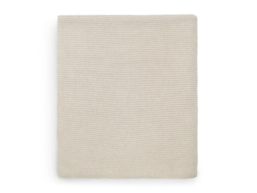 Jollein Wiegdeken Basic Knit Nougat 75x100cm koop je bij Babywinkel