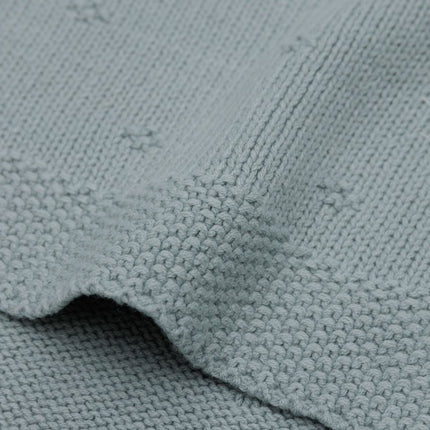 Jollein Wiegdeken Cosy Knit Sea Green 75 X 100 Cm koop je bij Babywinkel