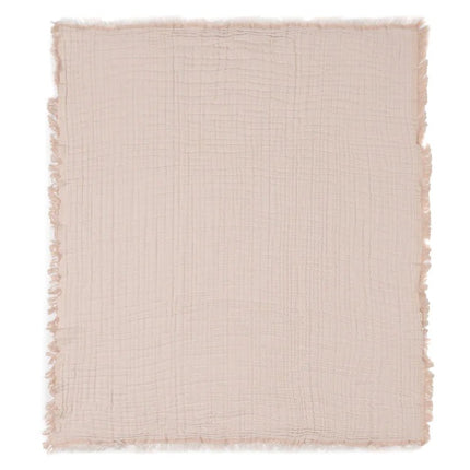 Jollein Wiegdeken Fringe Moonstone/Ivory 75X100cm koop je bij Babywinkel