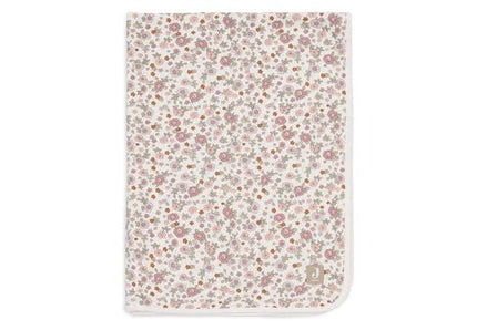 Jollein Wiegdeken Retro Flowers 75X100cm koop je bij Babywinkel