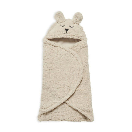 Jollein Wikkeldeken Baby Bunny Nougat koop je bij Babywinkel