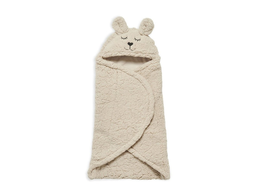Jollein Wikkeldeken Baby Bunny Nougat koop je bij Babywinkel