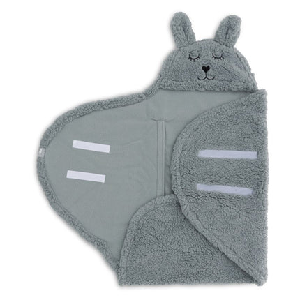 Jollein Wikkeldeken Baby Bunny Sea Green koop je bij Babywinkel