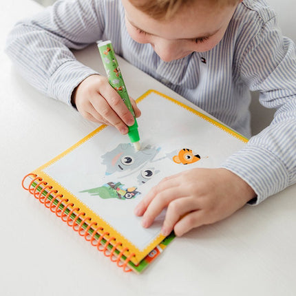 Jungle Kleurboek Met Water koop je bij Babywinkel