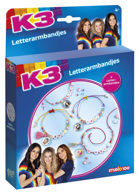 K3 Letter Armbanden Maken koop je bij Babywinkel