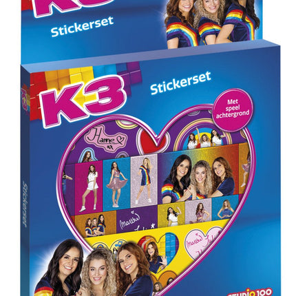 K3 Stickerset koop je bij Babywinkel