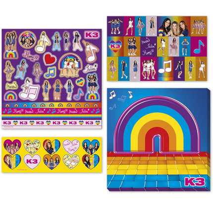 K3 Stickerset koop je bij Babywinkel