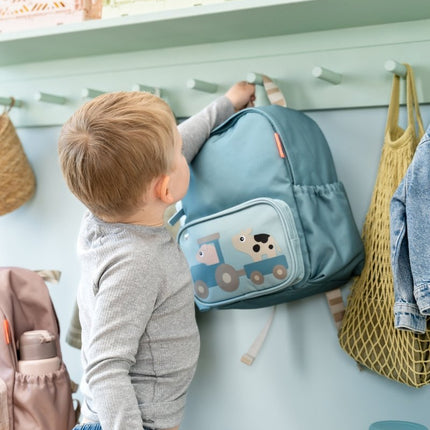 Done by Deer Rugzak Tiny Farm Blue 7,5L koop je bij Babywinkel