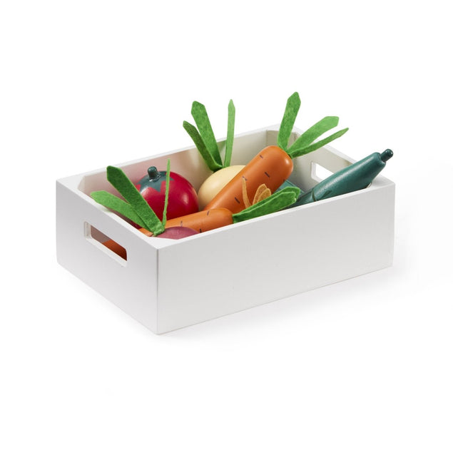 Kid's Concept Houten Speelgoed Groentenkistje koop je bij Babywinkel