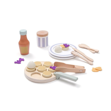 Kid's Concept Houten Speelgoed Pannekoeken Set koop je bij Babywinkel