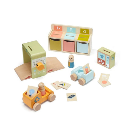Kid's Concept Houten Speelgoed Recycle Station Aiden koop je bij Babywinkel