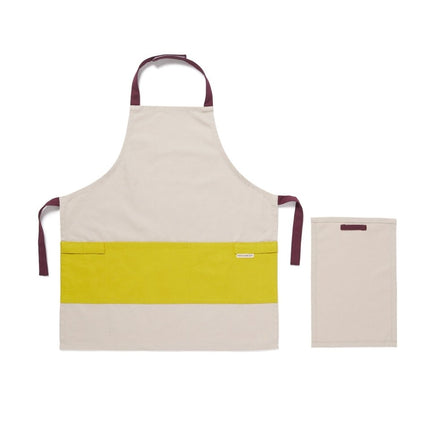 Kid's Concept Keukenschort Kind Set Grijs koop je bij Babywinkel