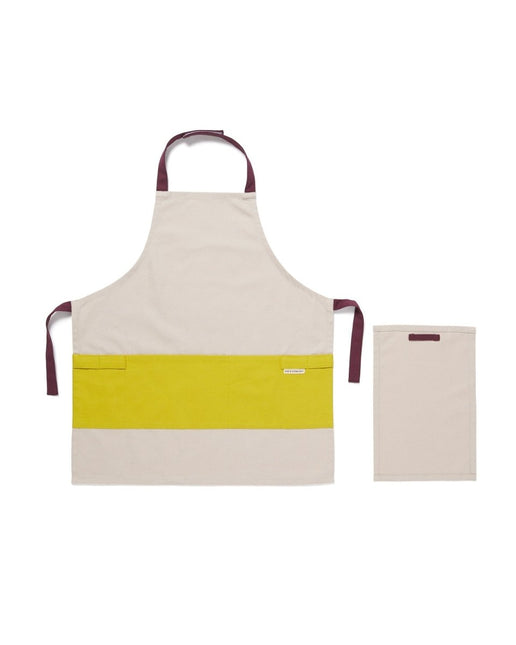 Kid's Concept Keukenschort Kind Set Grijs koop je bij Babywinkel