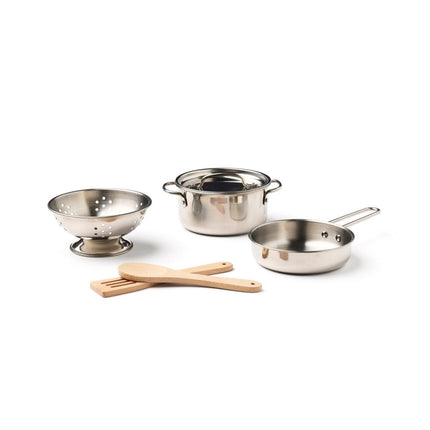 Kid's Concept Pannenset Kid'S Hub Rvs 6 Delig koop je bij Babywinkel