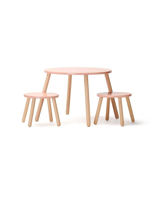 Kid's Concept Tafel Set met Krukken Apricot koop je bij Babywinkel