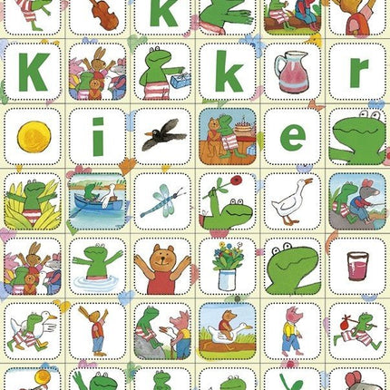 Kikker En Vriendjes Stickers Klein koop je bij Babywinkel