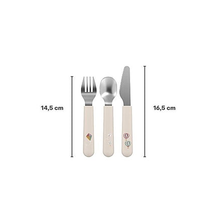 Mepal Bestekset Mio Sunshine & Rainbow 3 - Delig koop je bij Babywinkel