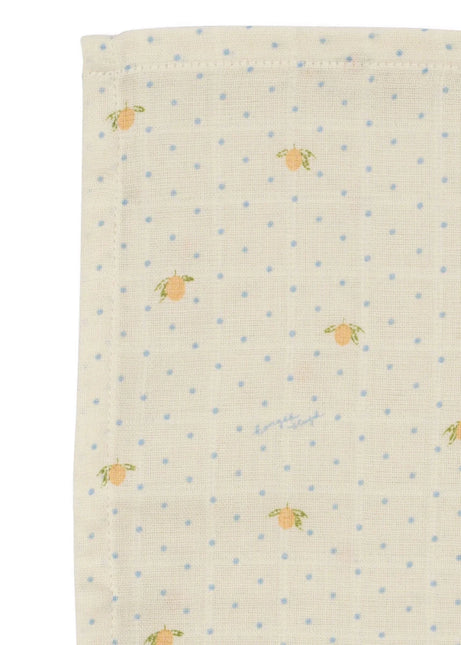 Konges Sløjd Hydrofiele Doek Gots Lemon Dot 3St koop je bij Babywinkel