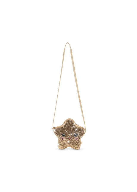 Konges Sløjd Kindertasje Goud Glitter Ster koop je bij Babywinkel