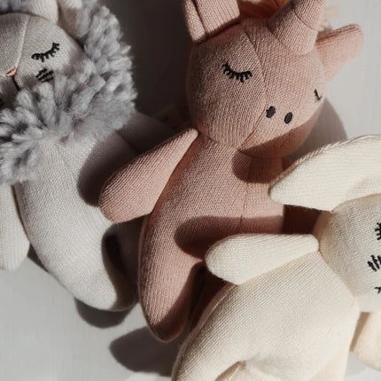 Konges Sløjd Knuffel Unicorn Rose Fawn 16cm koop je bij Babywinkel