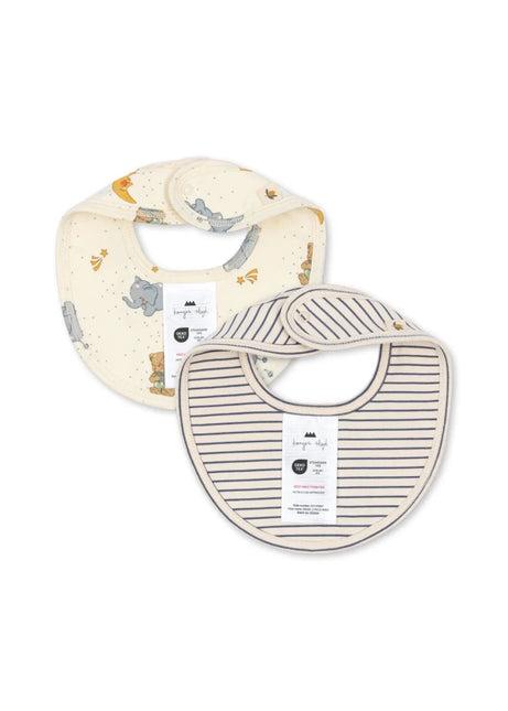 Konges Sløjd Slabbetje Stripe Como 2St koop je bij Babywinkel