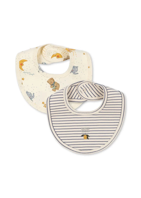 Konges Sløjd Slabbetje Stripe Como 2St koop je bij Babywinkel