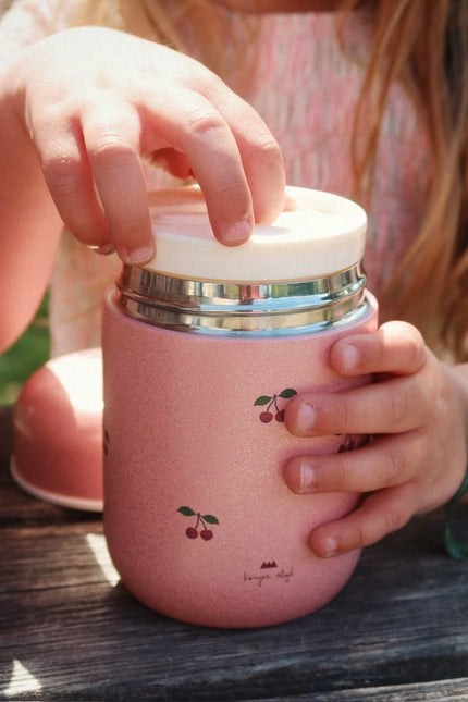 Konges Sløjd Thermos Bakje Glitter Cherry Glitter koop je bij Babywinkel
