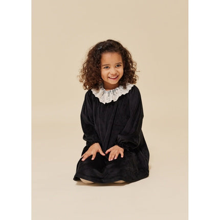 Konges Slojd Baby Jurkje Venola Black koop je bij Babywinkel