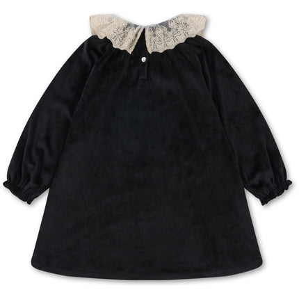 Konges Slojd Baby Jurkje Venola Black koop je bij Babywinkel