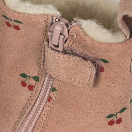 Konges Slojd Baby Schoentjes Boots Cherry koop je bij Babywinkel