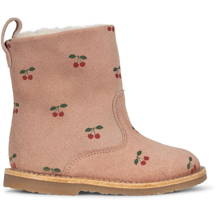 Konges Slojd Baby Schoentjes Boots Cherry koop je bij Babywinkel
