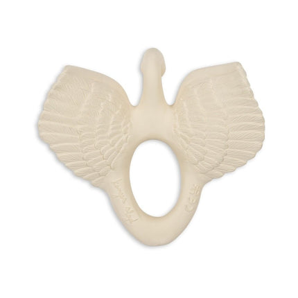 Konges Slojd Bijtring Zwaan Off White koop je bij Babywinkel