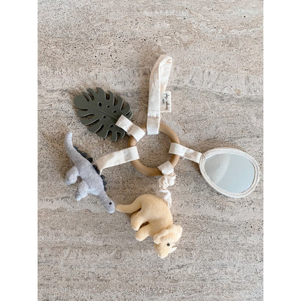 Konges Slojd Educatief Speelgoed Activiteiten Ring Dino Multi koop je bij Babywinkel