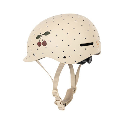 Konges Sløjd Fietshelm Navy Dots 51 - 55 koop je bij Babywinkel