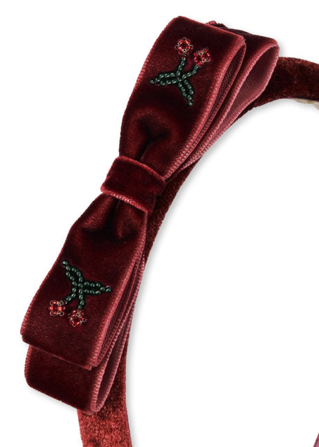 Konges Slojd Haarband Juliette Strik Rio Red koop je bij Babywinkel