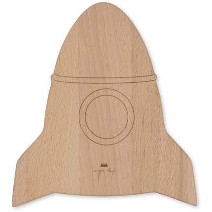 Konges Slojd Houten Speelgoed Puzzle Rocket Fsc Multi Color koop je bij Babywinkel
