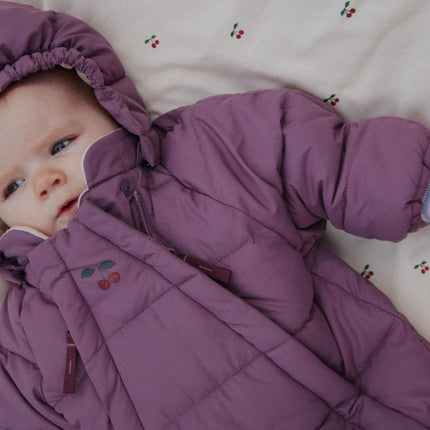 Konges Slojd Kinderhandschoenen Filla Mittens Cherry/Stripe 2St koop je bij Babywinkel