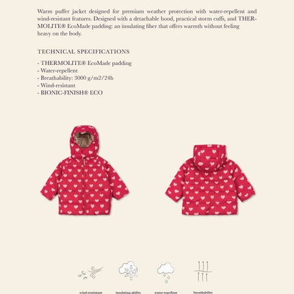 Konges Slojd Kinderjas Nuka Coeur Rose Coloré koop je bij Babywinkel