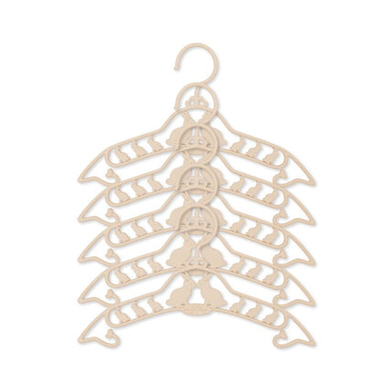 Konges Slojd Kledinghanger Kids Bunny Creme 5St koop je bij Babywinkel