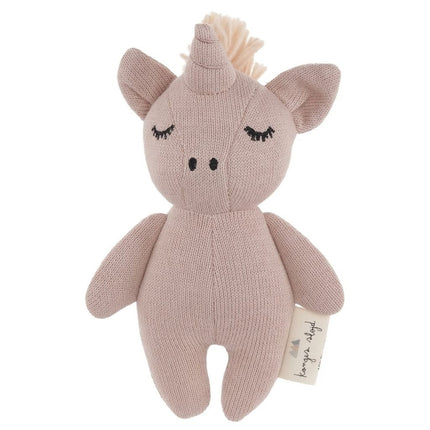 Konges Slojd Knuffel Unicorn Rose Fawn 16cm koop je bij Babywinkel