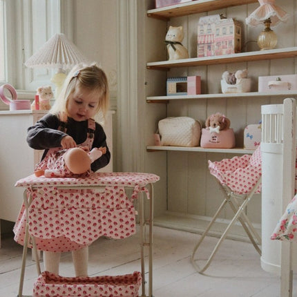 Konges Slojd Poppen Verschoontafel Rosie Rose koop je bij Babywinkel